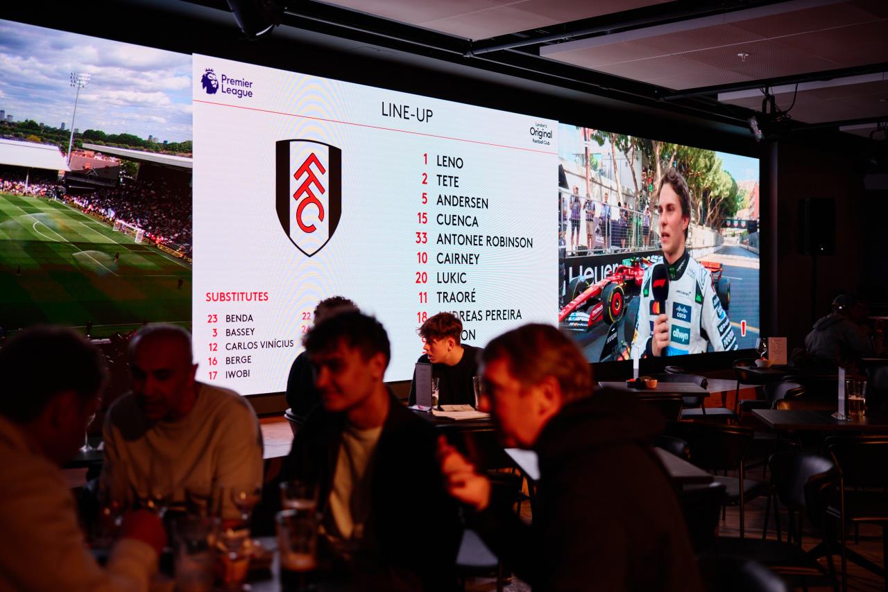 Event media for Chelsea vs Fulham – Live at Fulham Pier