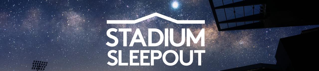 Event media for Stadium Sleepout 